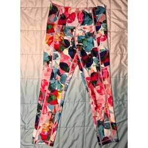 ZYIA Active Floral Pattern capris size 2
